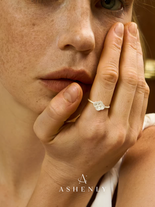 Manor Series Begonia Pearl Cocktail Ring