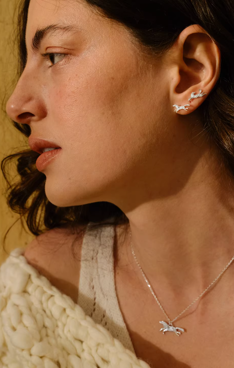 Lucky Horse AB Edition Stud Earrings